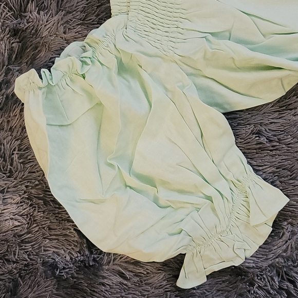 Eloquii Smocked Front Mini Day Dress - Picture 7 of 13